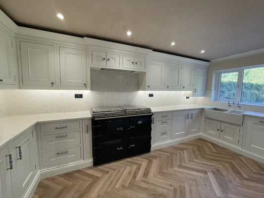 Kitchen Cabinets with Ceramic Handles